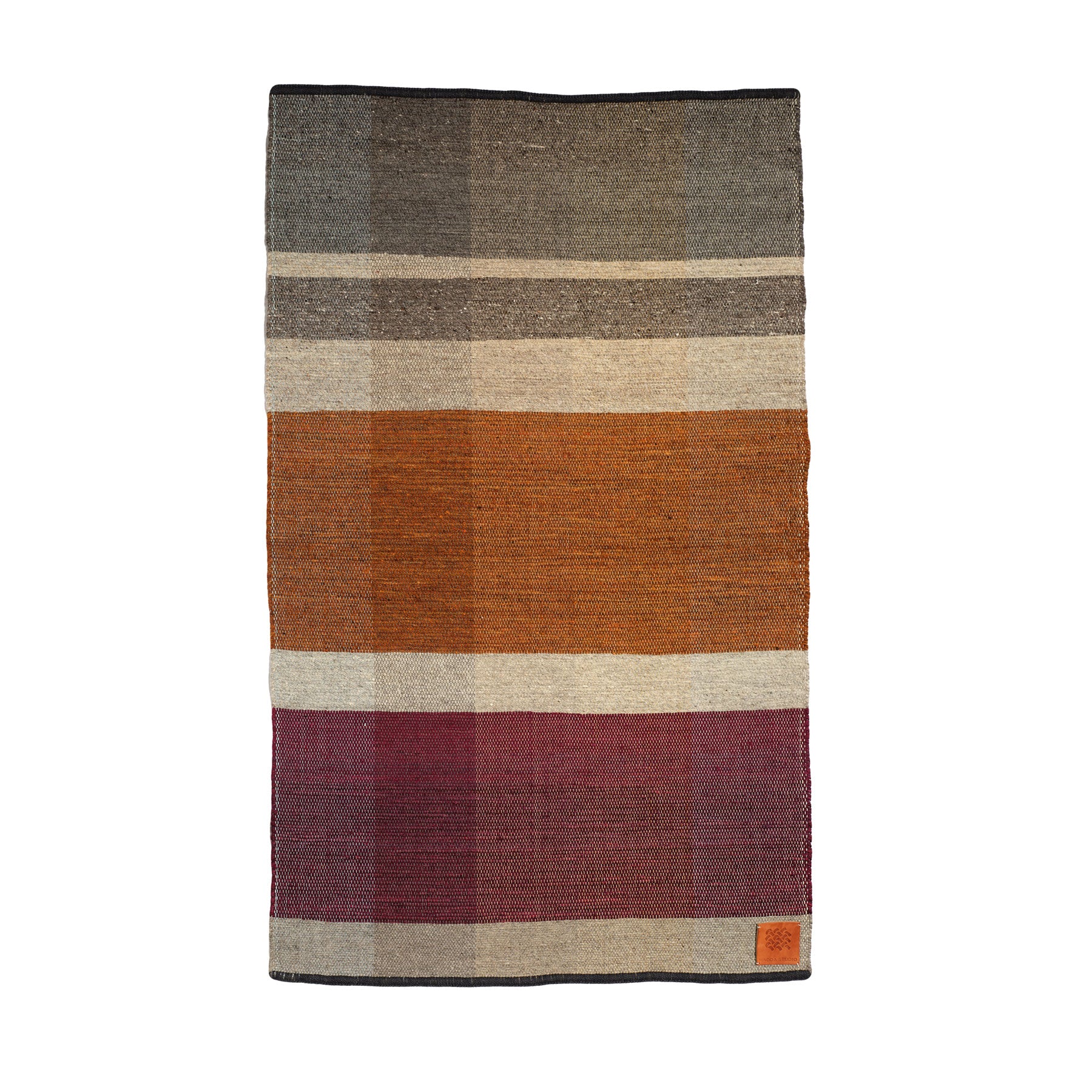 Wool Remnant Hand Woven Rug 17 Zoom Image 1