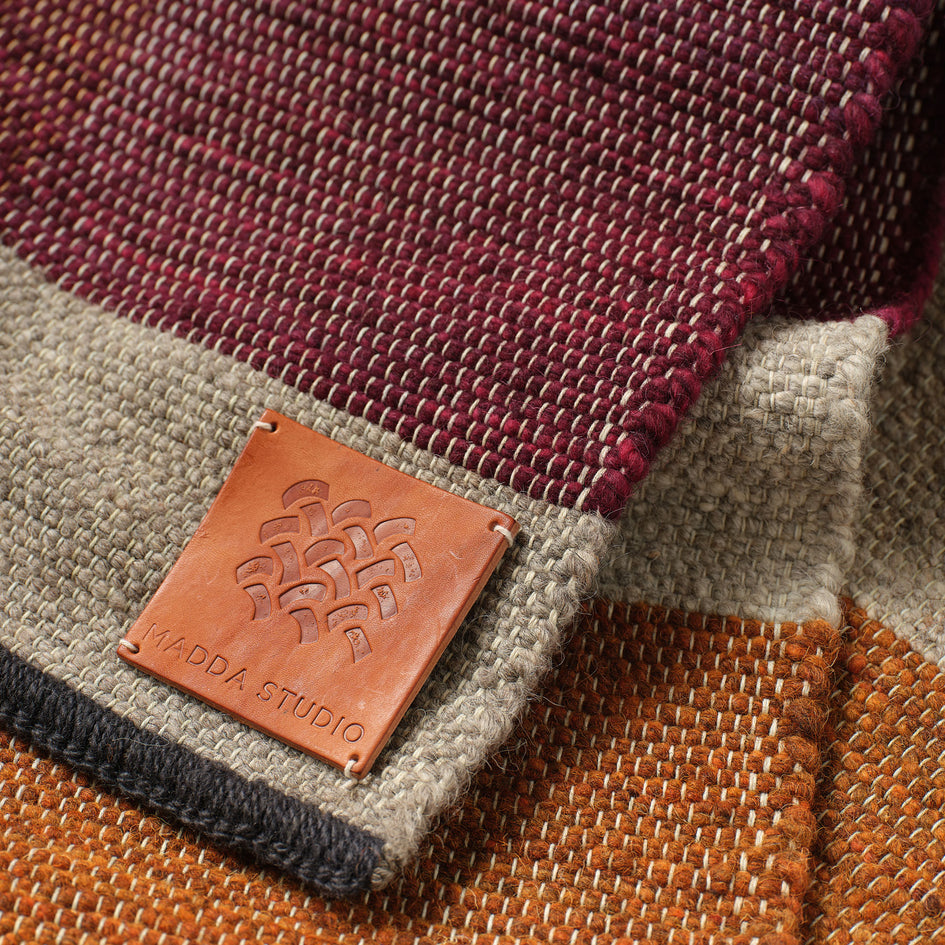 Wool Remnant Hand Woven Rug 17 Image 3