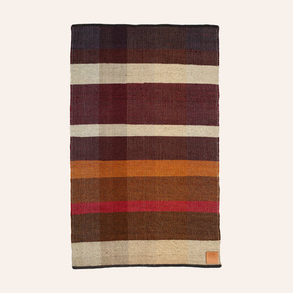 Wool Remnant Hand Woven Rug 19