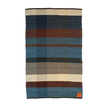 Wool Remnant Hand Woven Rug 24