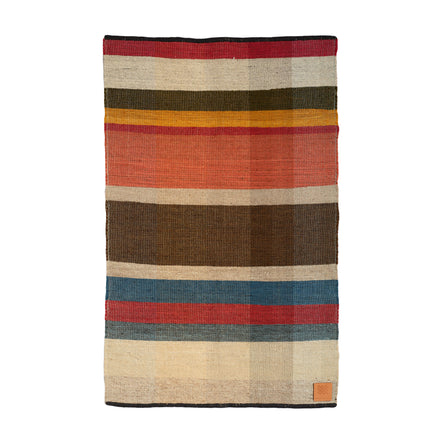 Wool Remnant Hand Woven Rug 26