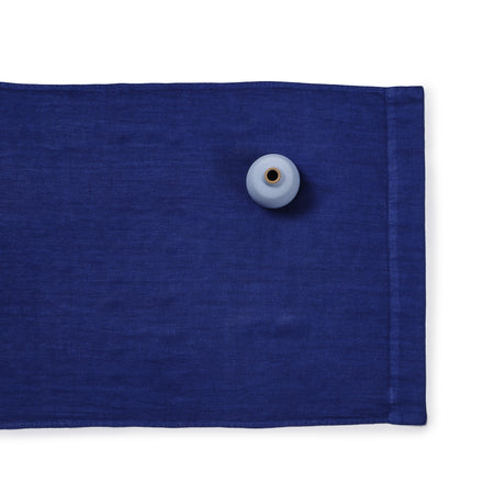 Tela Linen Runner in Lyons Blue