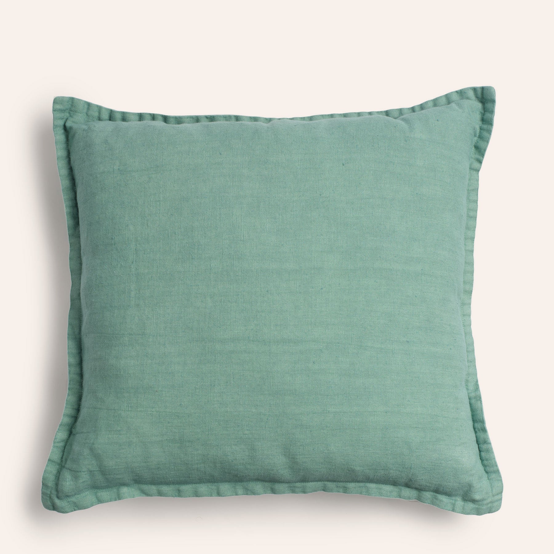 Tela Cushion in Jade Green