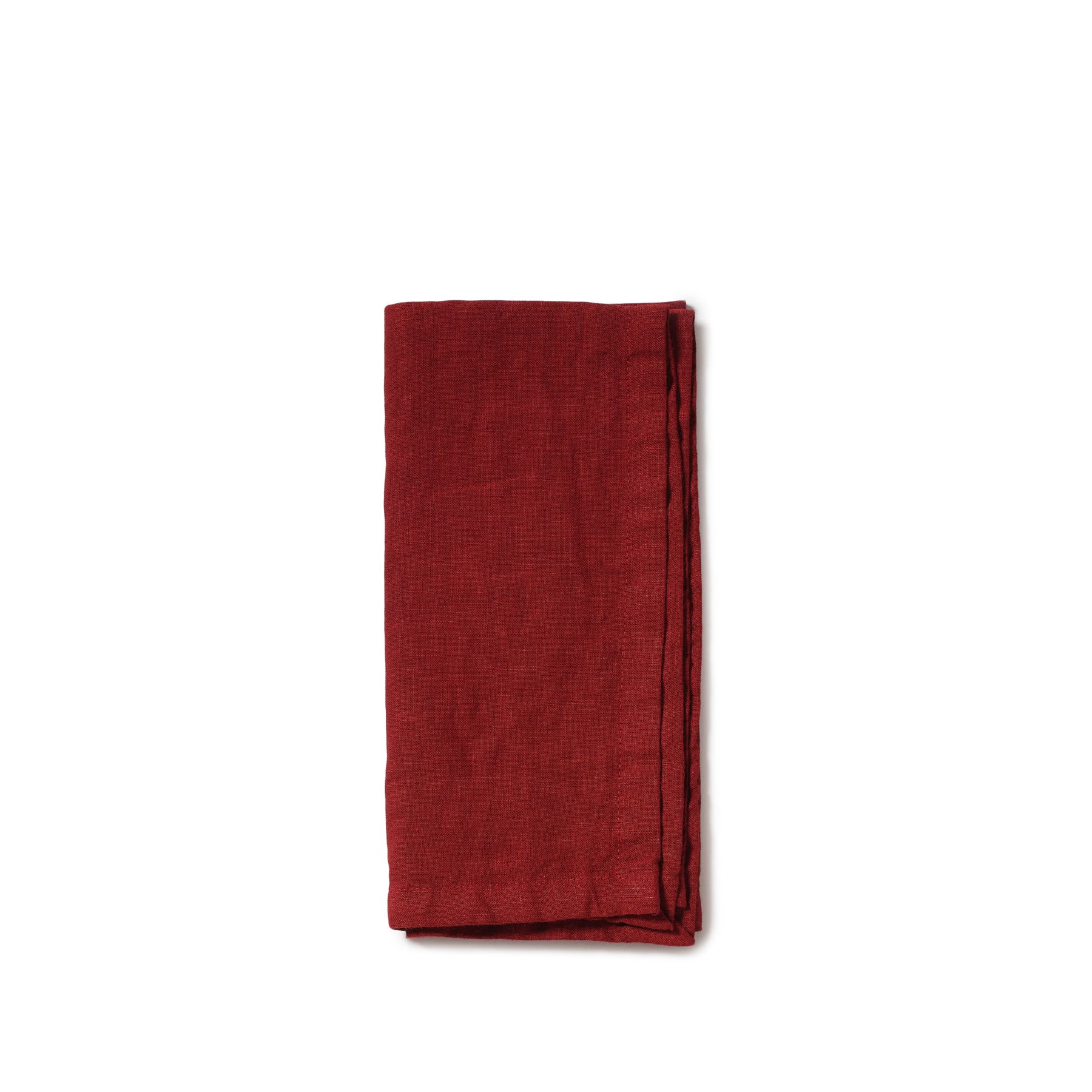 Tela Napkin in Verona Red (Set of 4) Zoom Image 1