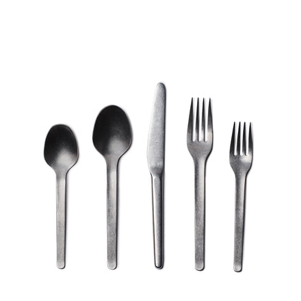 Muir Flatware in Tumbled (5 piece setting)