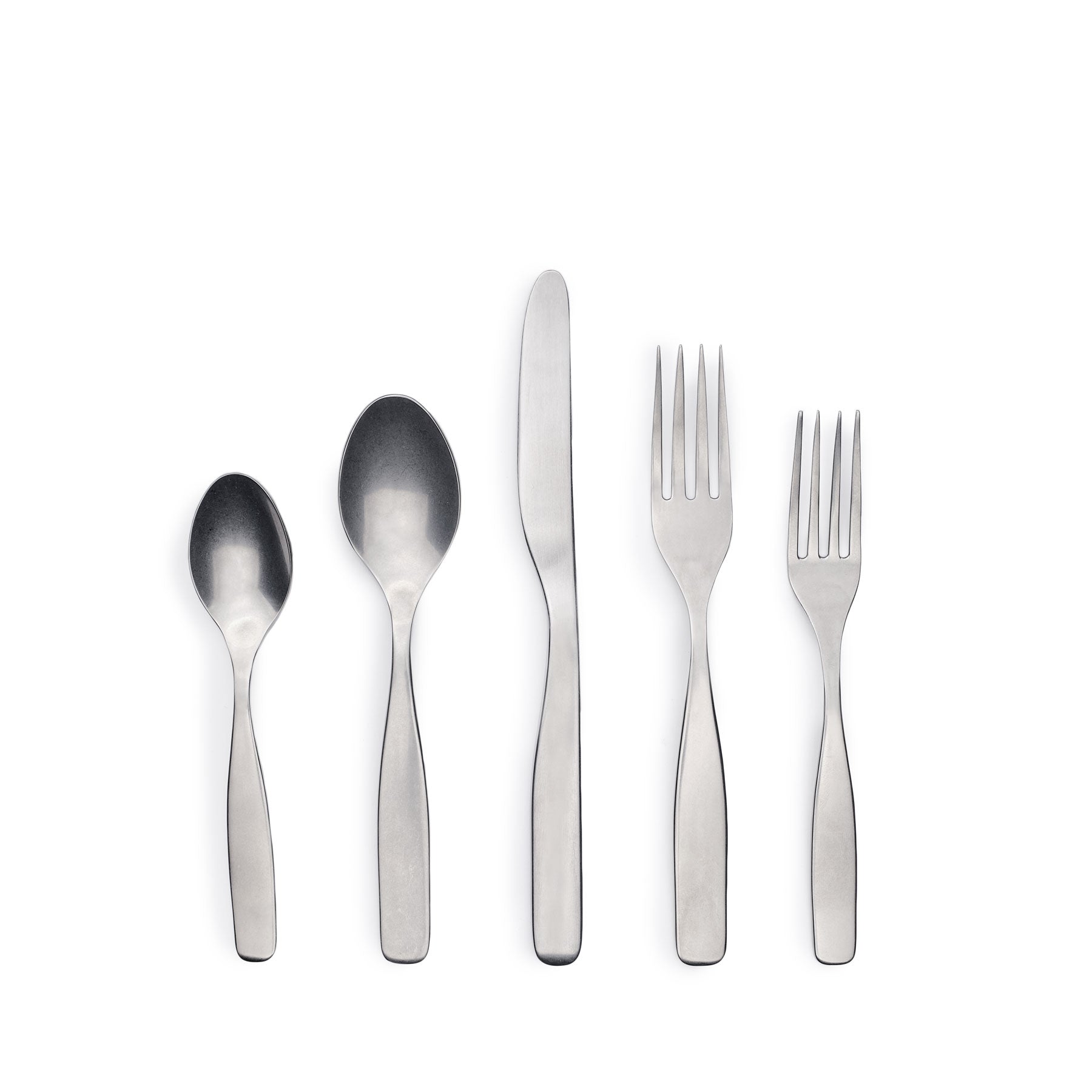 Reyes Flatware in Tumbled (5 piece setting) Zoom Image 1