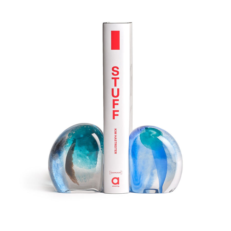 Blue Book End (Set of 2) Image 2