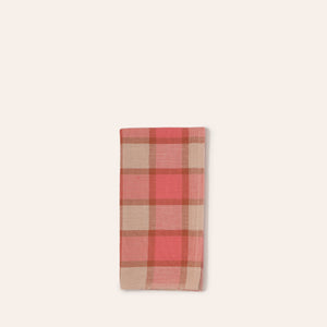 Court Plaid Napkin in Melon (Set of 2)