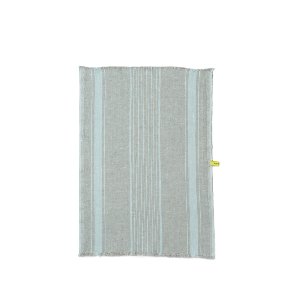 Linen Towel in Glacier Image 2