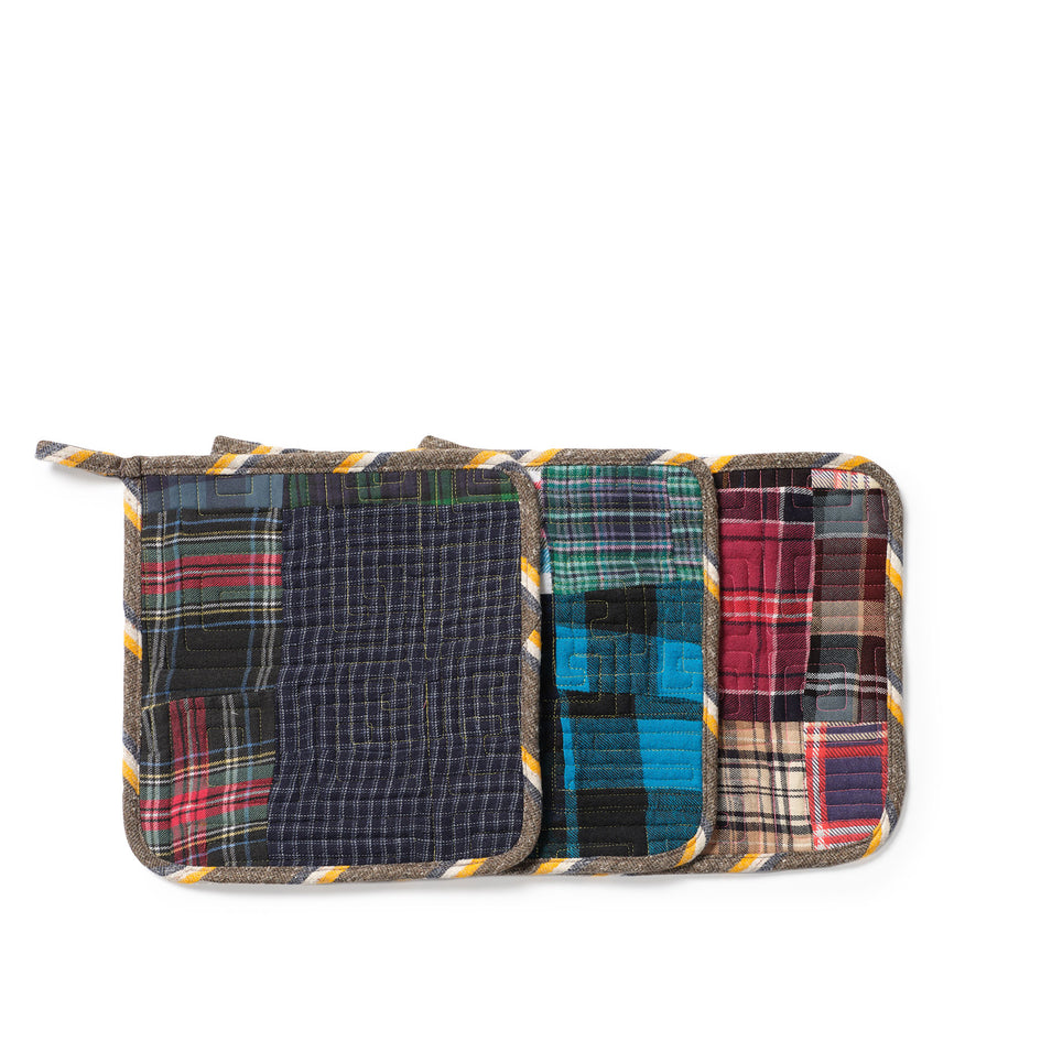 Patchwork Flannel Pot Holder Image 2