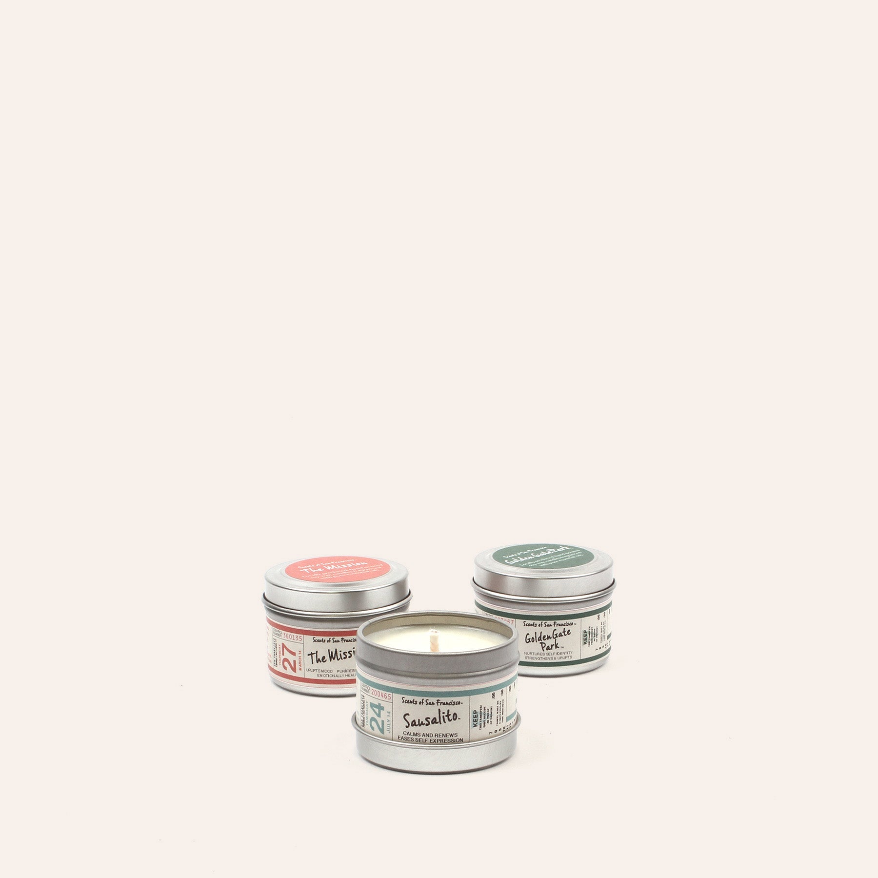 Scents of San Francisco Candle Tin