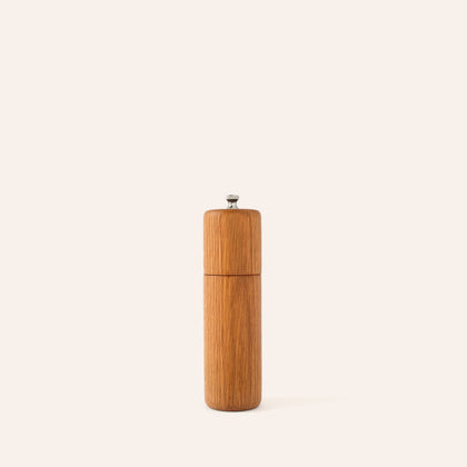 Column Salt Mill in Oak