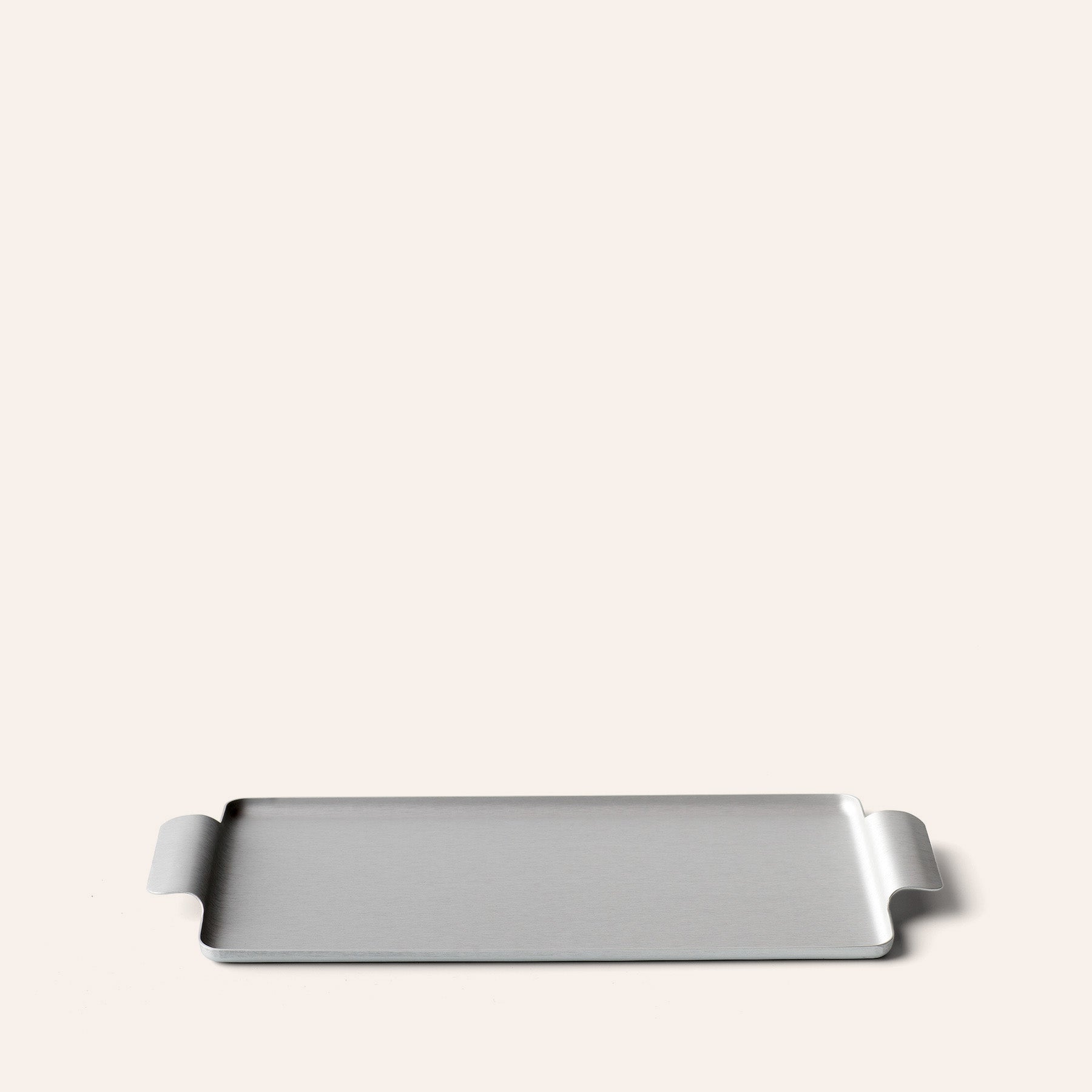 Pressed Tray in Silver 7 x 14