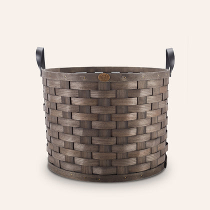 Large Laundry Basket in Gray