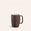 Large Mug in Aqua Chocolate Brown