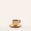 Bronze Espresso Cup and Saucer