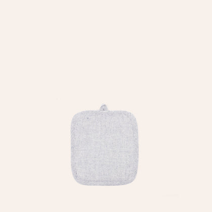 Organic Cotton Potholder in Blue
