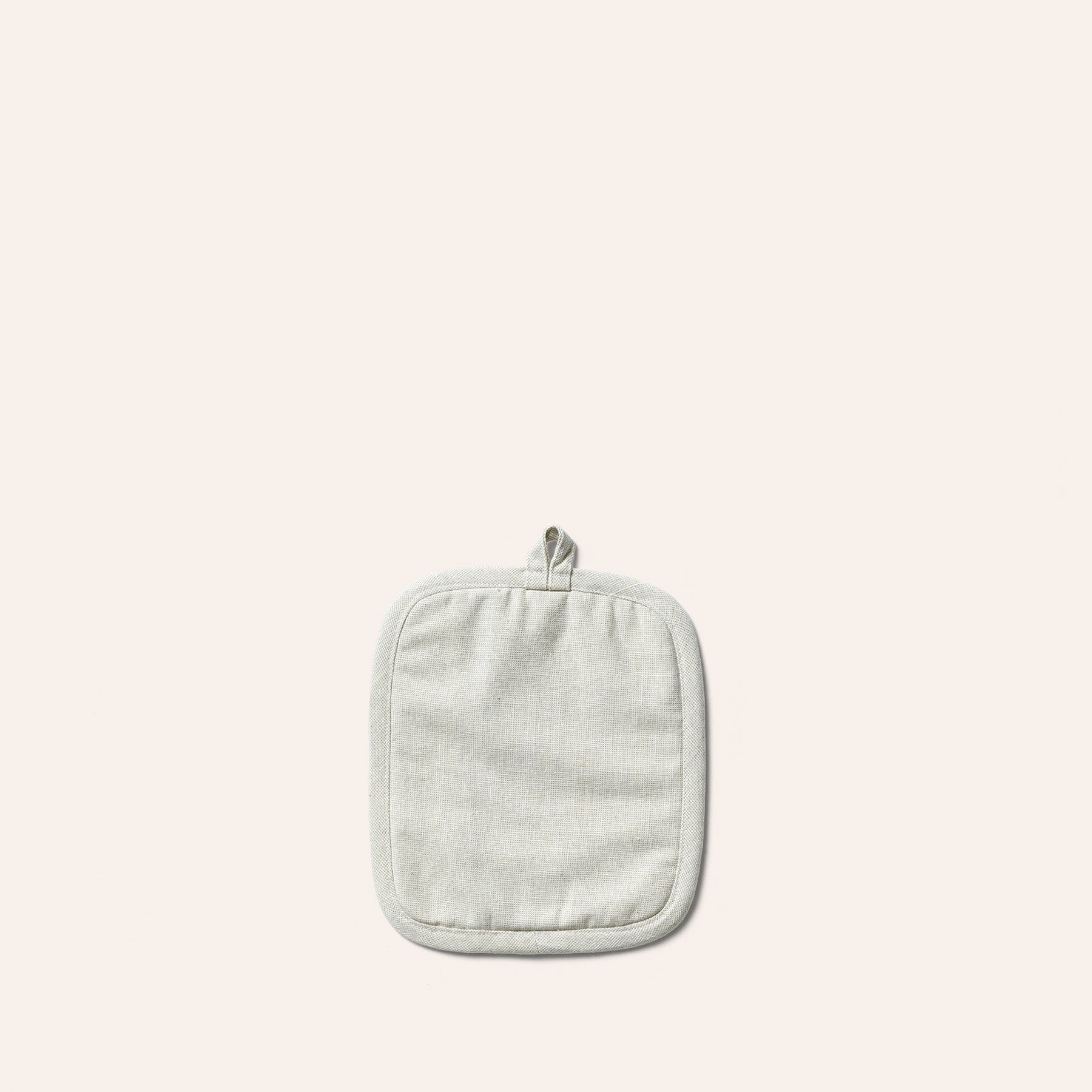 Organic Cotton Potholder in Sage