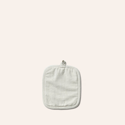 Organic Cotton Potholder in Sage