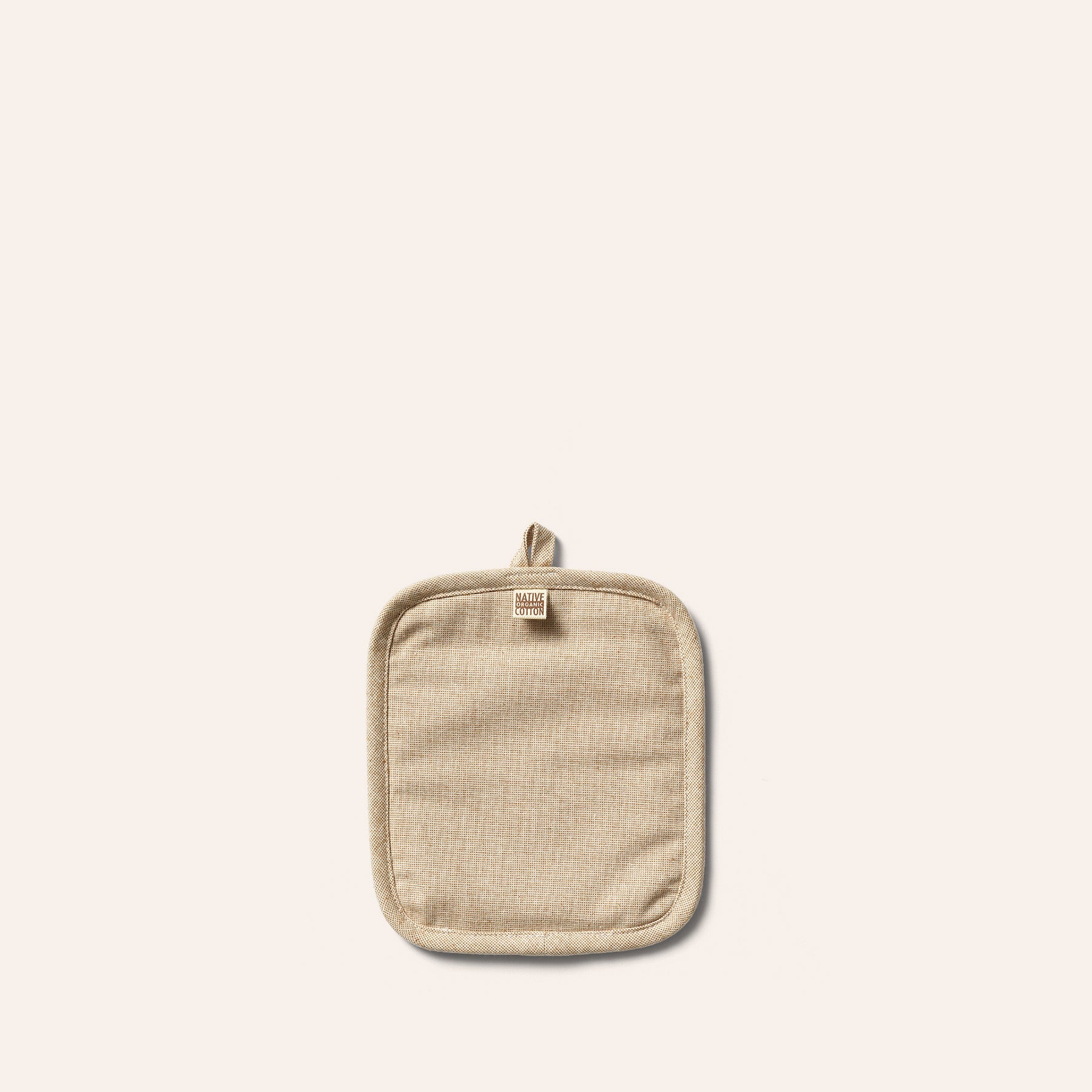 Organic Cotton Potholder in Cafe