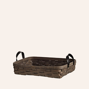 Serving Basket in Driftwood Grey