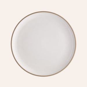 Coupe Serving Platter in Opaque White