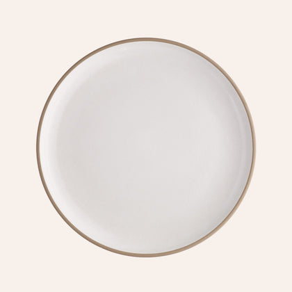 Coupe Serving Platter in Opaque White