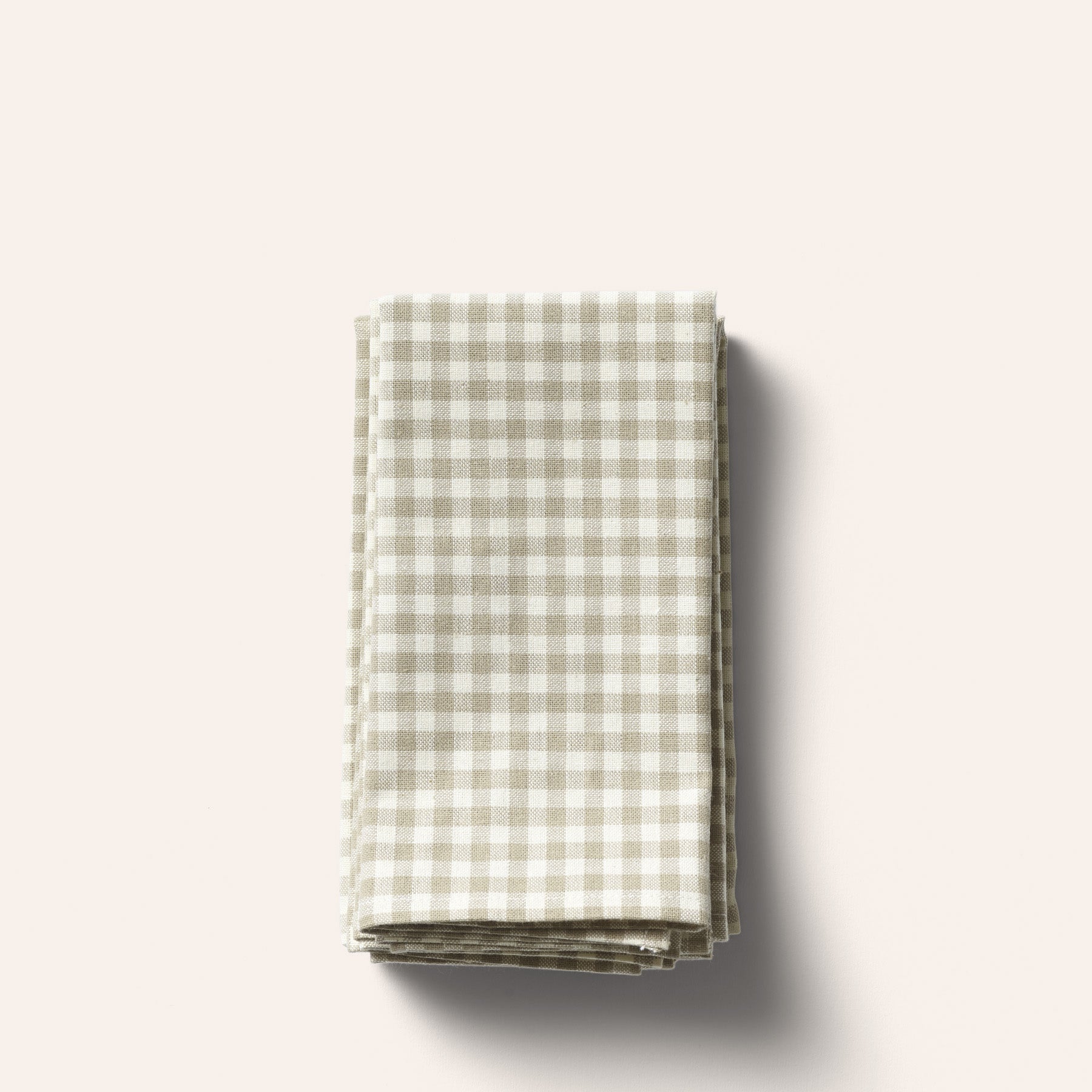 Organic Cotton Gingham Tea Towel