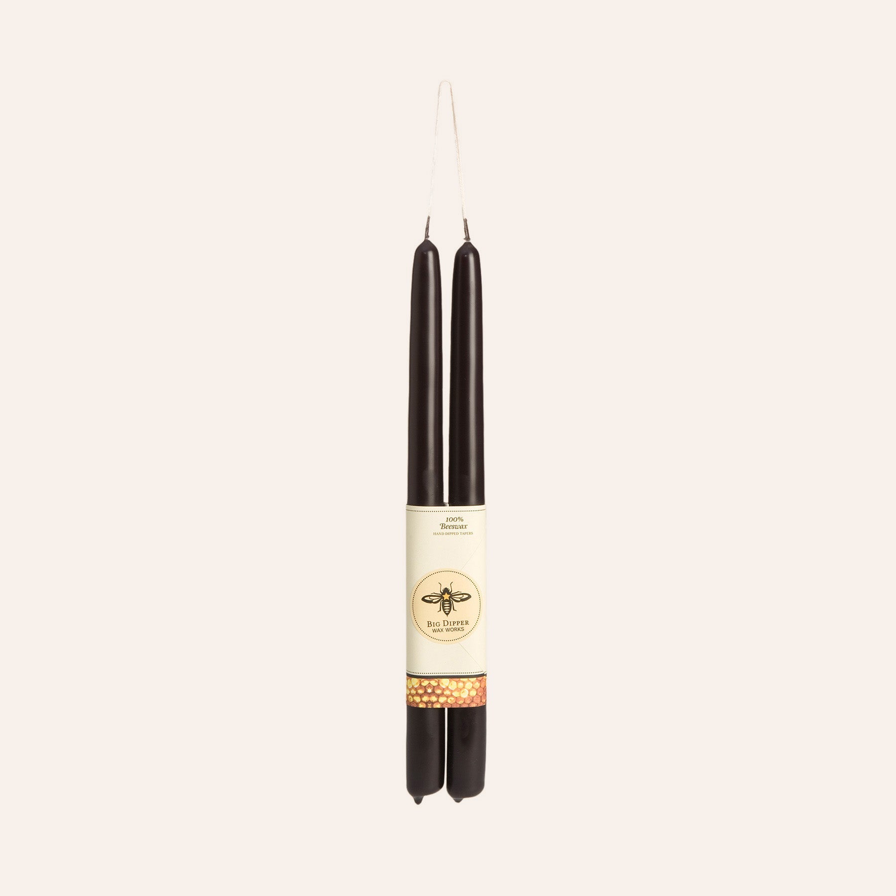 Standard Taper Candle in Black
