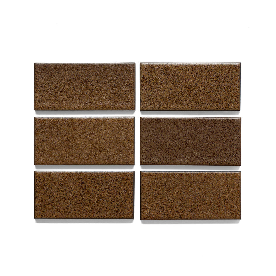 LM6 Sample in Turmeric-Matte Brown Image 1