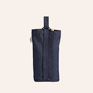 Wine Tote in Denim