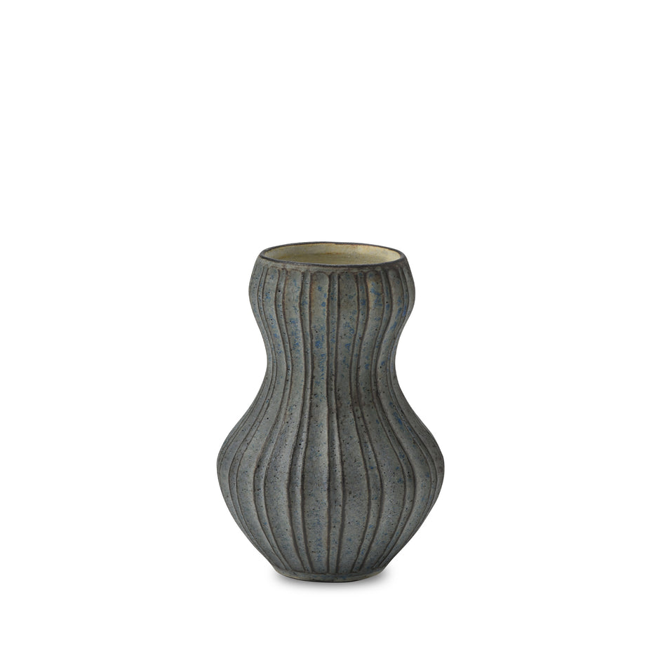 #24 Small Torso Vessel in Indigo Image 1