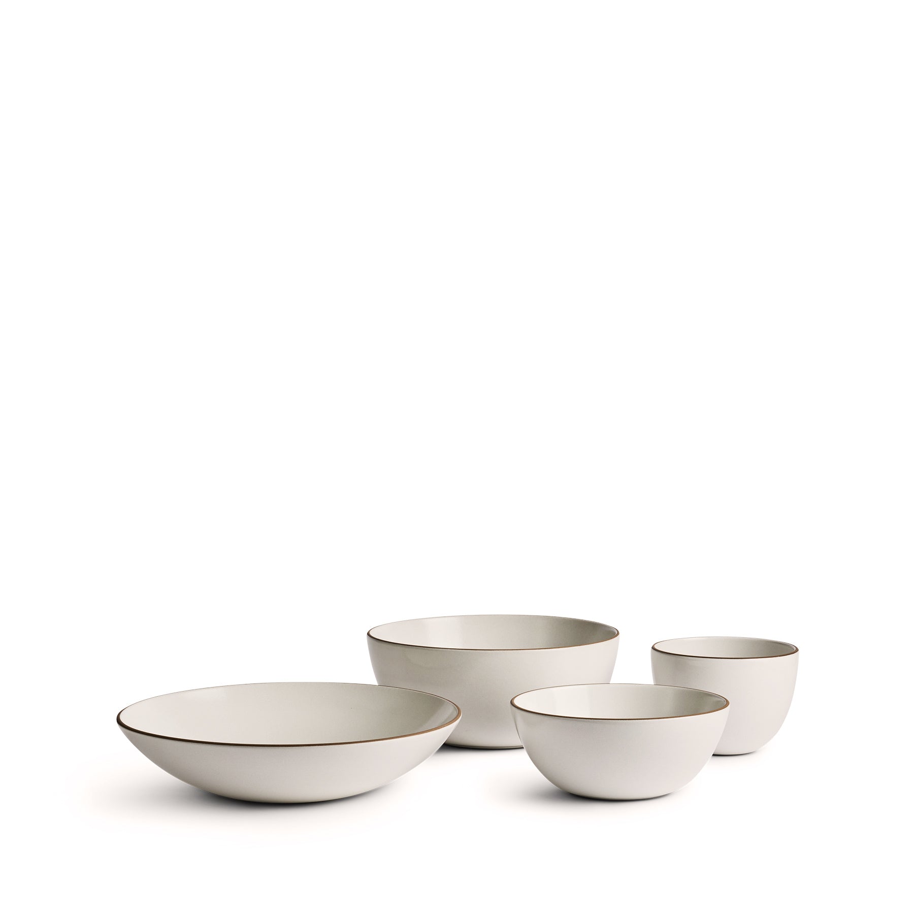 Heath Ceramics All Serving Bowls in Opaque White