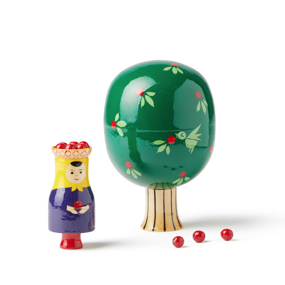 Girl & Apple Tree Image 1