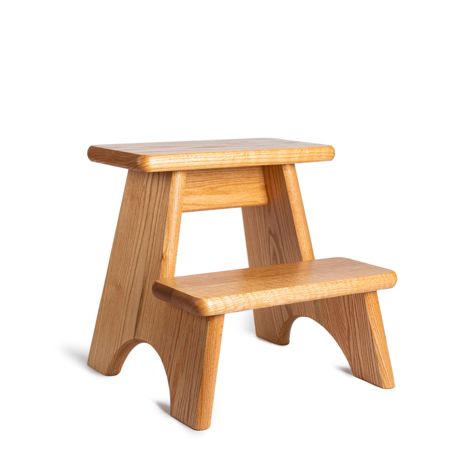 Merton Step Stool in Oak Image 1