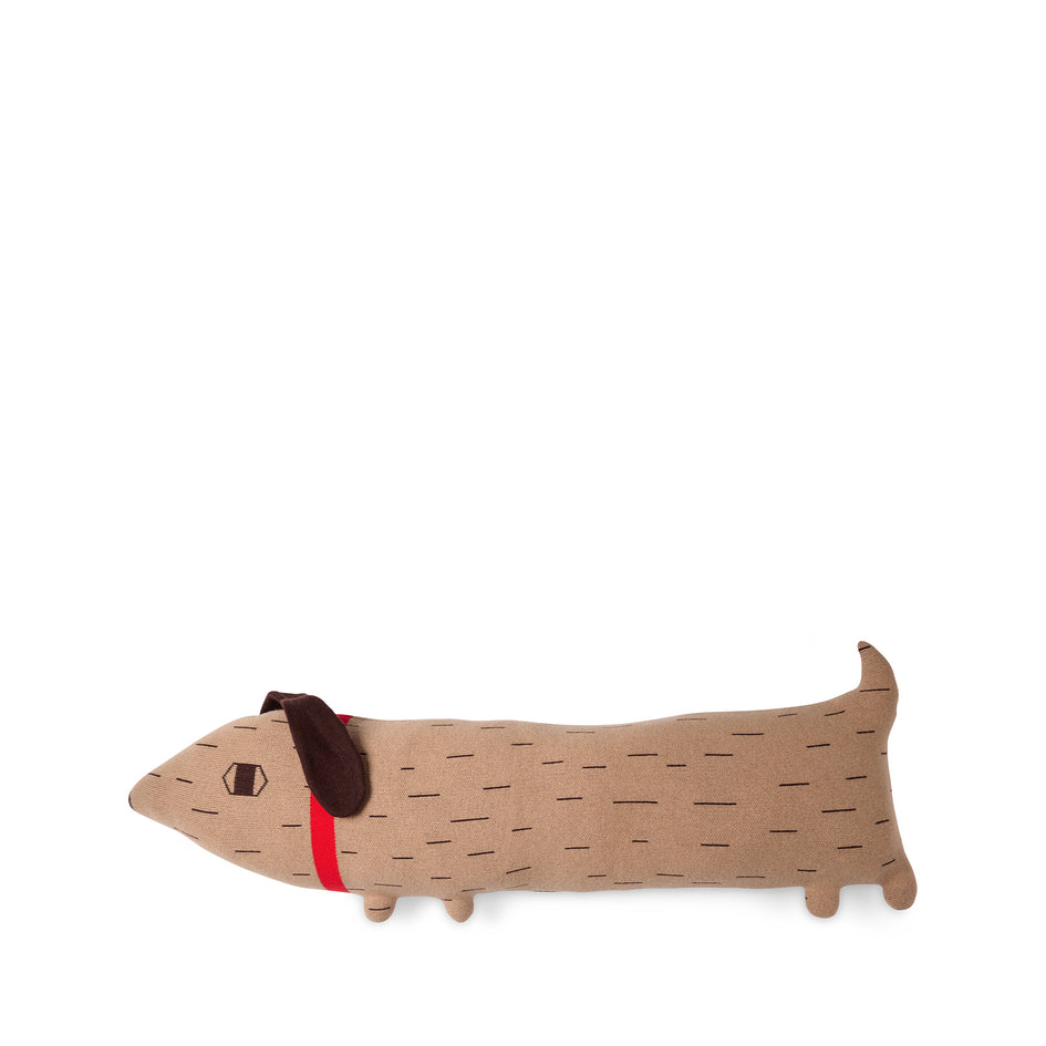 Sausage Dog Bolster Cushion Image 1