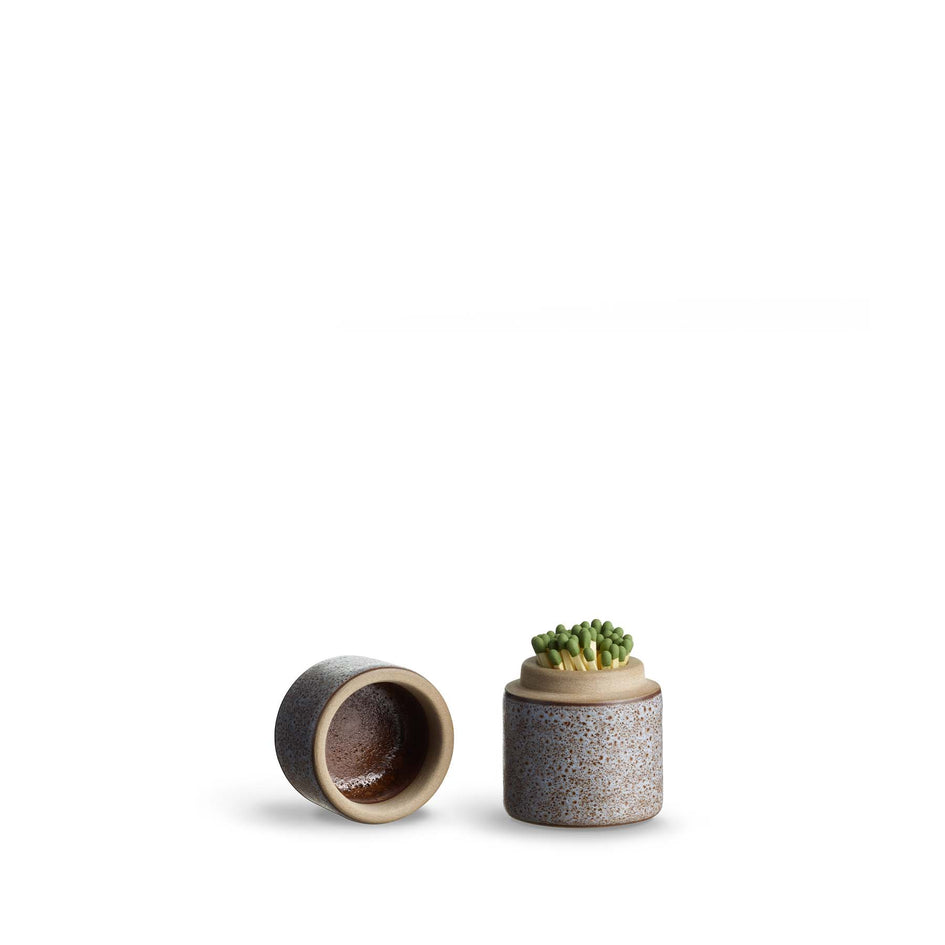 Matchstick Holder in Dawn and Matte Brown Image 2