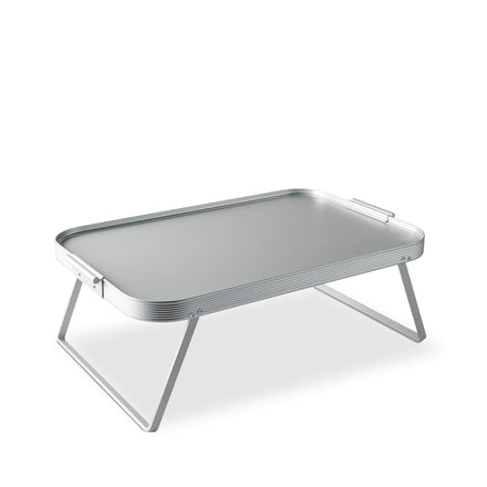 Lap Tray in All Silver