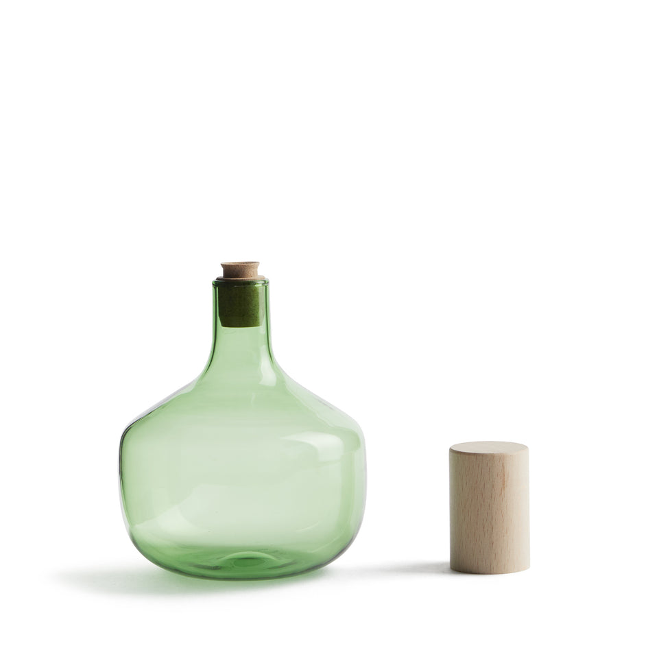 Trulli Short Bottle in Diamine Green Image 2