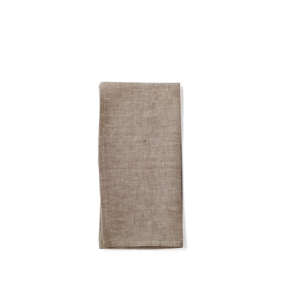 Linen Hopsack Napkins in Isabella Beige (Set of 2) Image 1