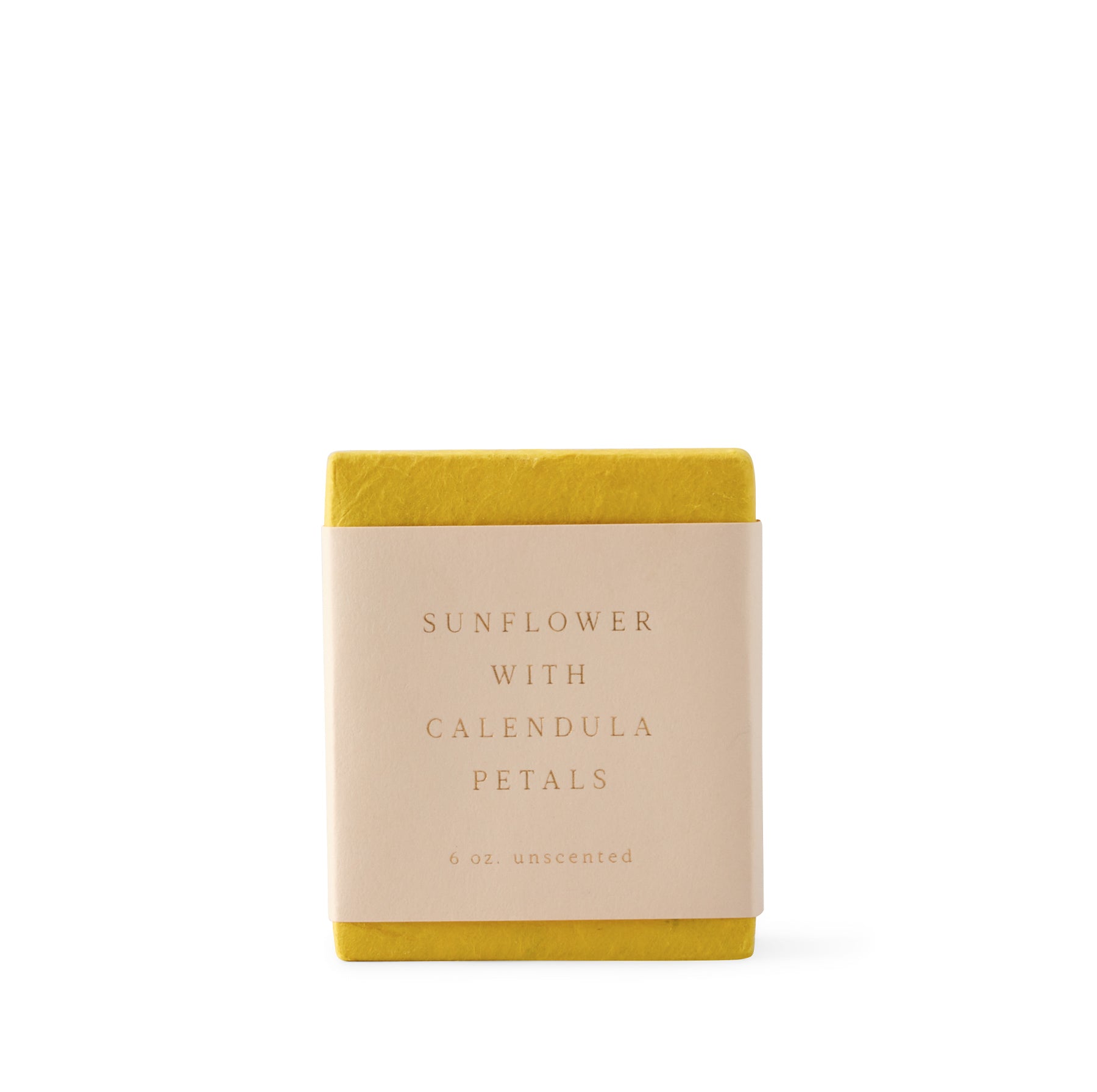 Sunflower Soap with Calendula Petals Zoom Image 1