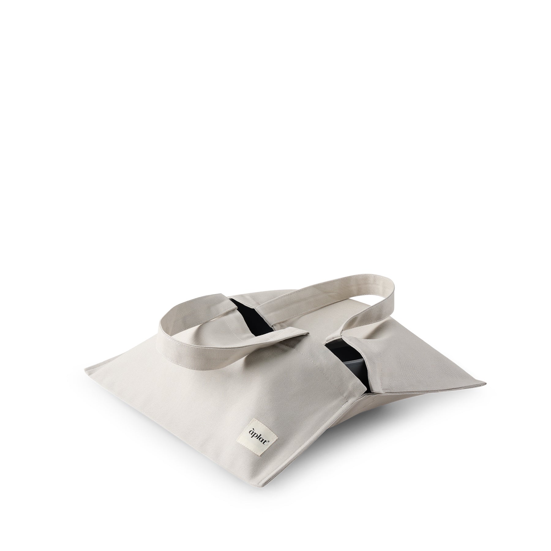 Plat Tote in Stone Zoom Image 1