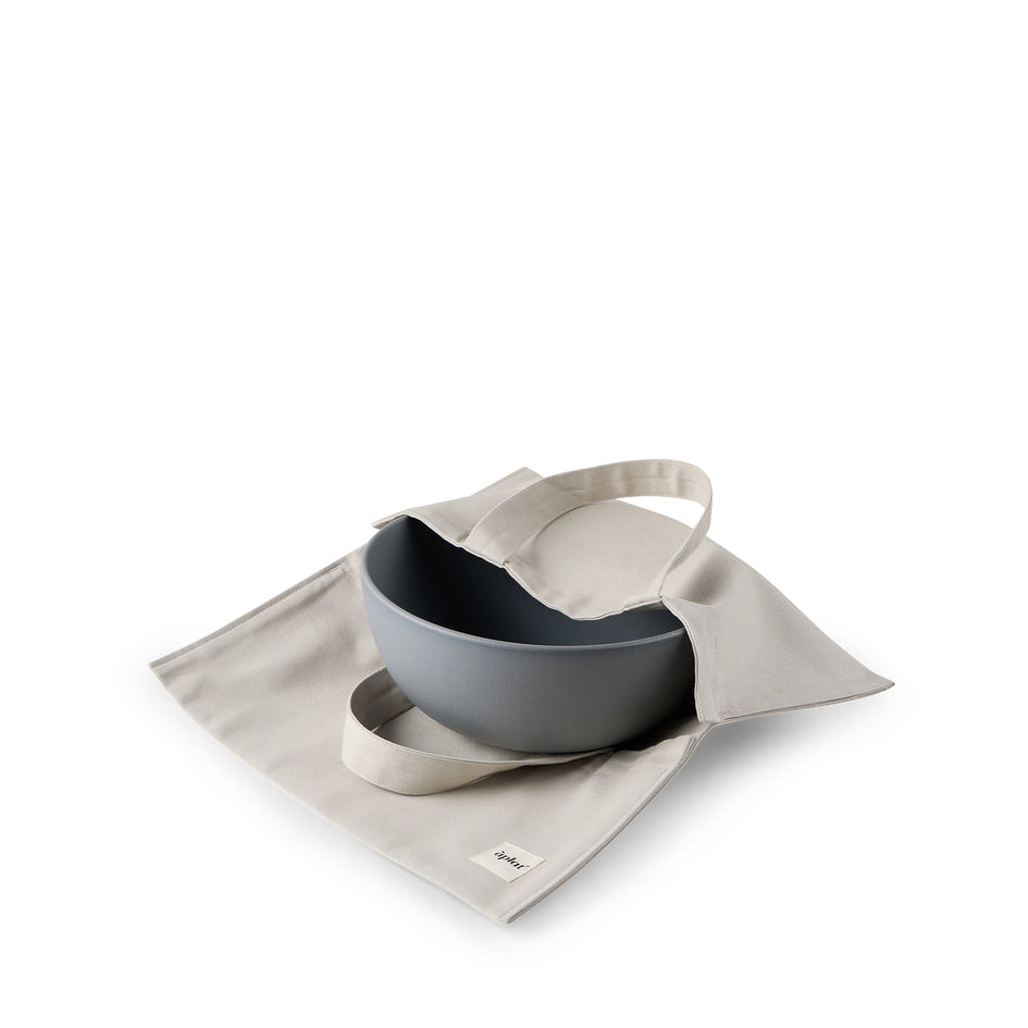 Plat Tote in Stone Image 2