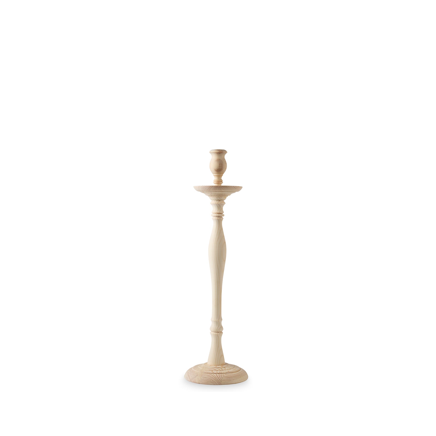 Medium Candleholder in Natural Zoom Image 1