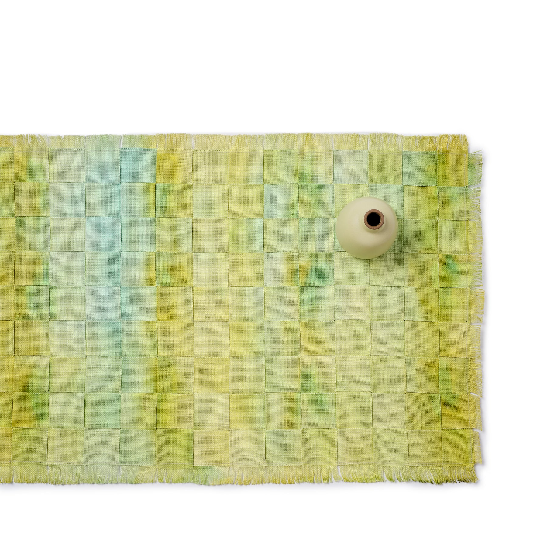 Hand Painted and Woven Runner Zoom Image 1