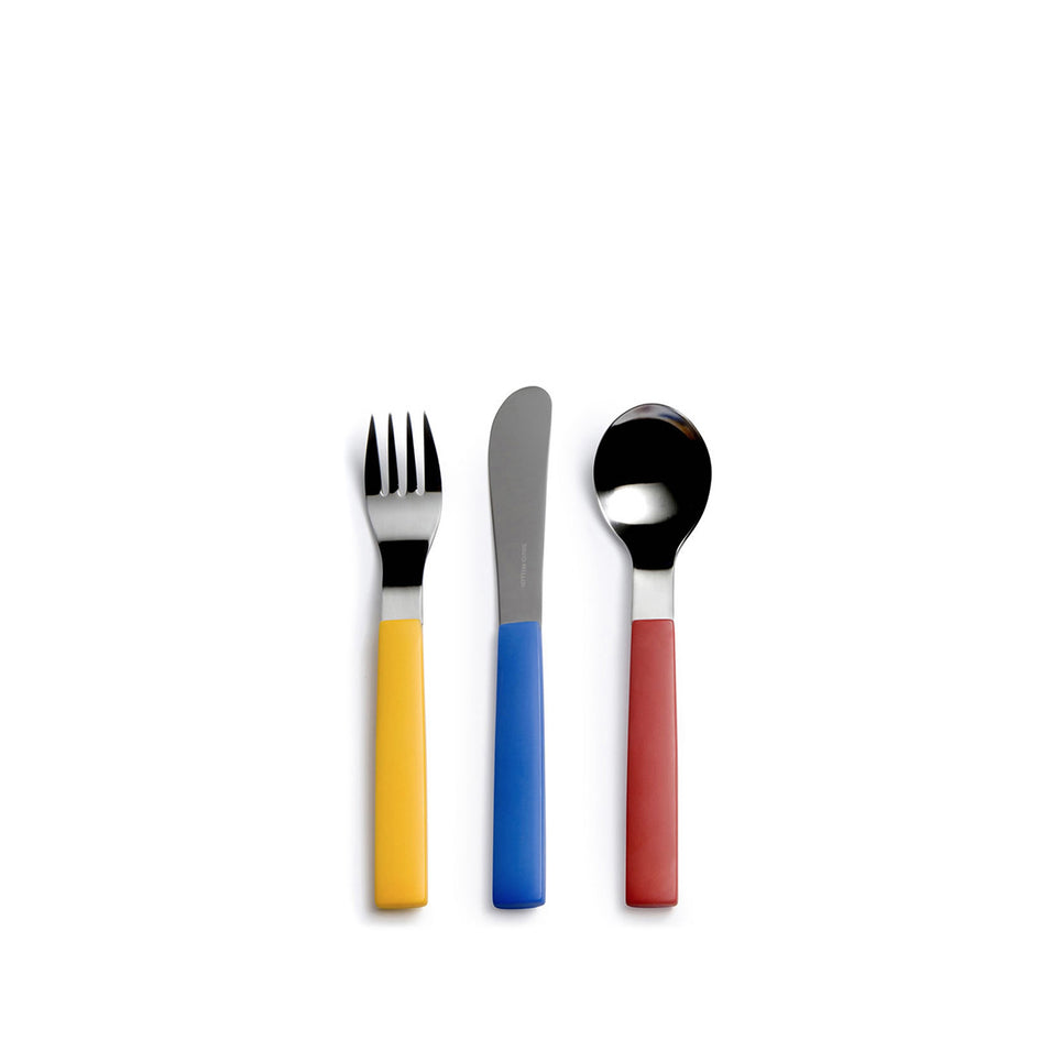 Heath Kids Flatware Set with Multi-Colored Handles Image 1