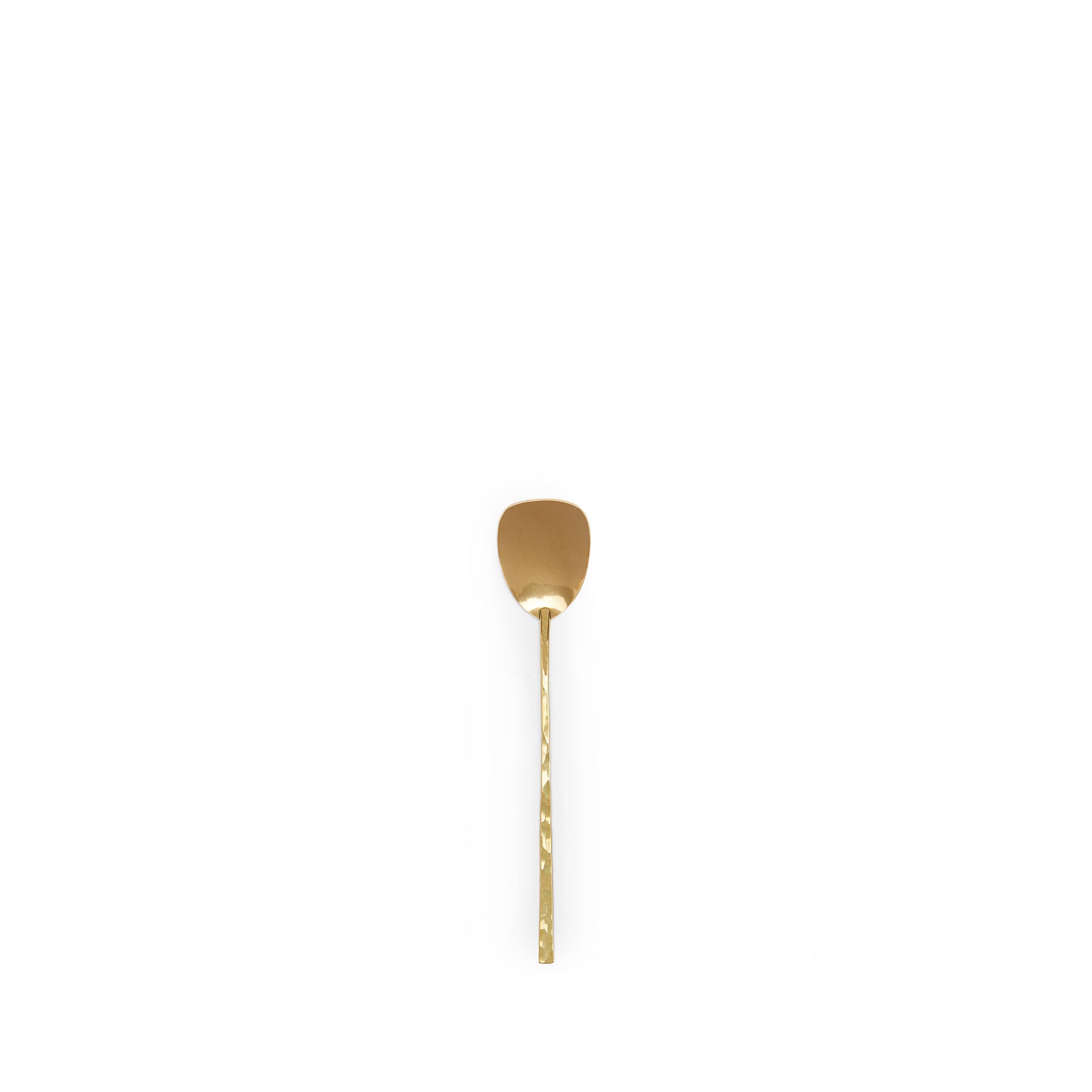 Brass Ice Cream Spoon Zoom Image 1