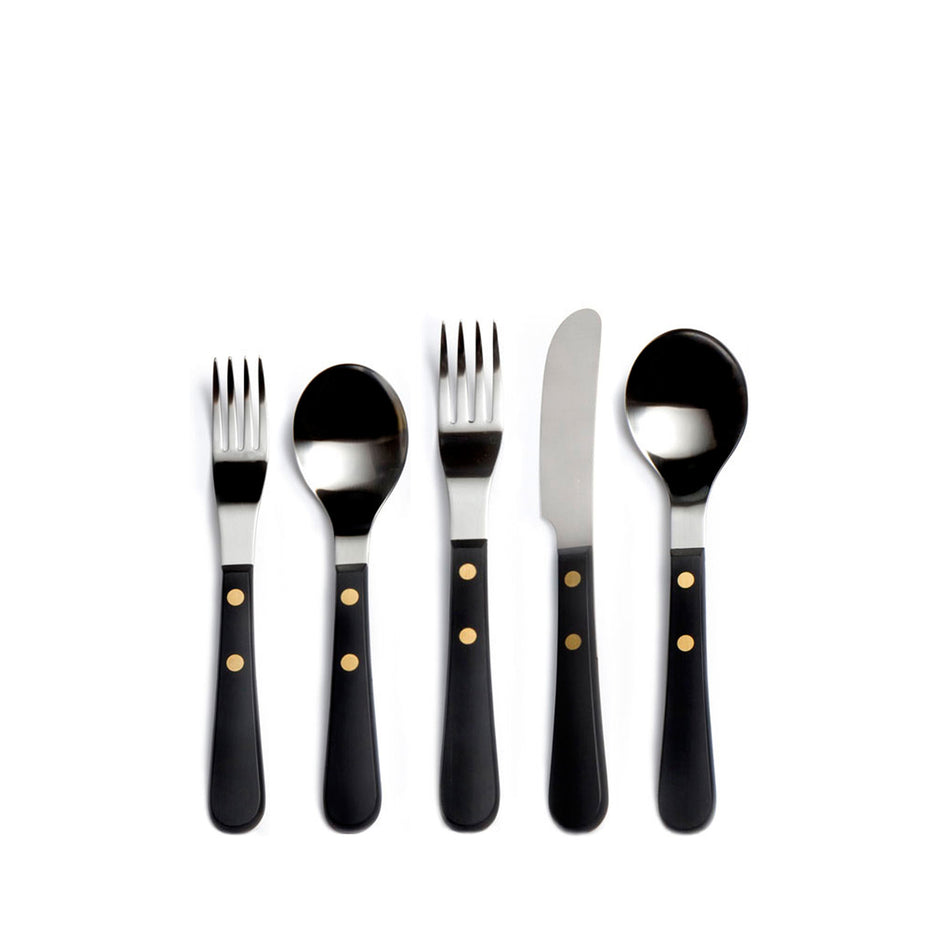 Provencal Flatware in Black (5 piece setting) Image 1