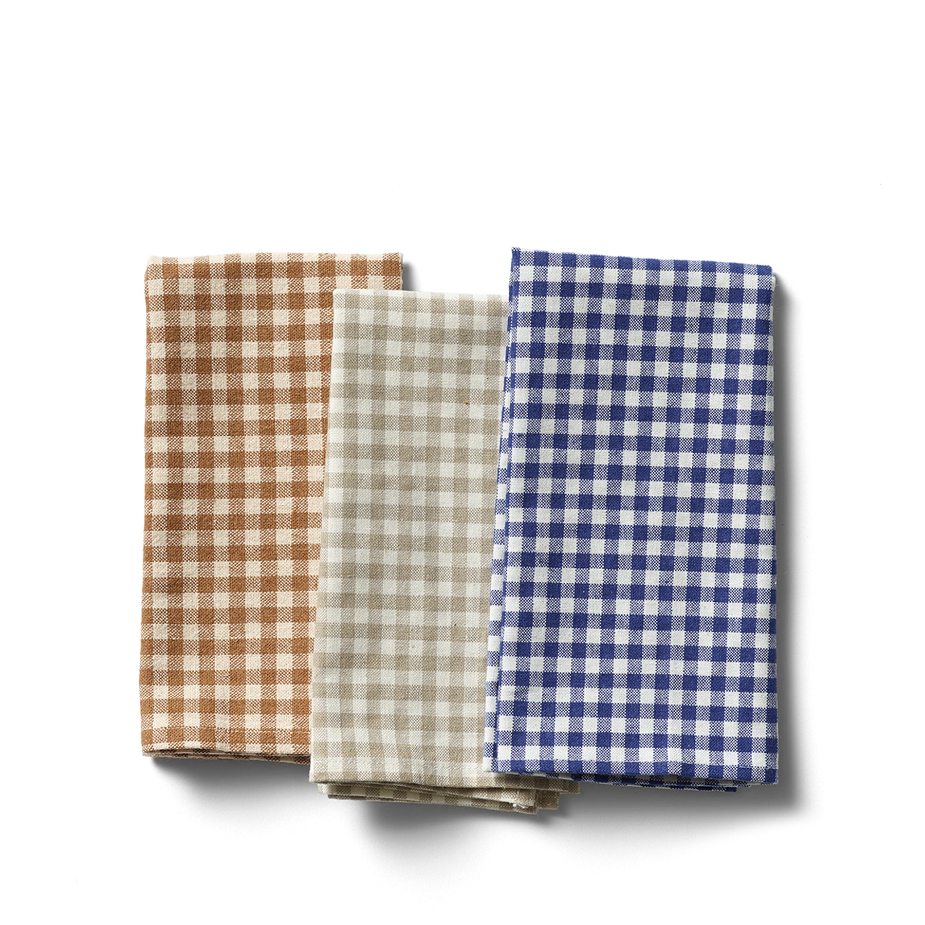 Organic Cotton Gingham Tea Towel Zoom Image 2