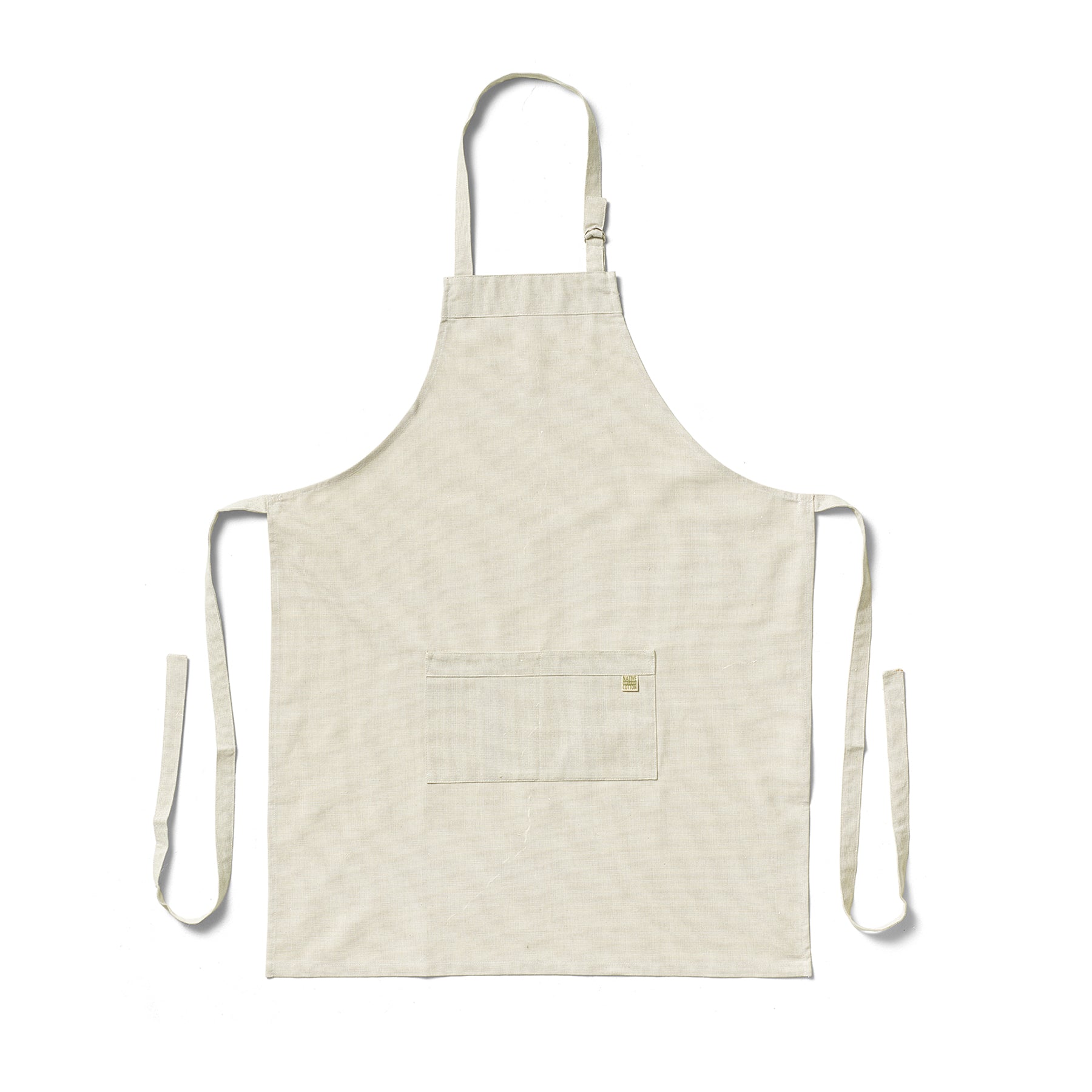 Organic Cotton Apron in Sage Zoom Image 1